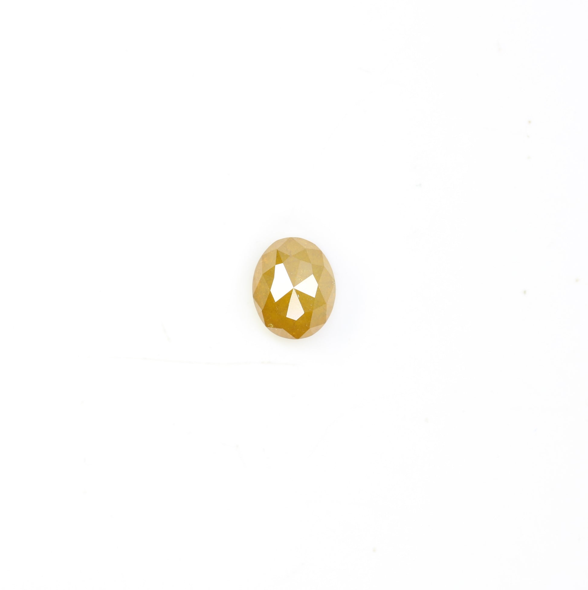 0.62 CT Fancy Yellow Oval Shape Loose Diamond (5.50 MM) for a Stunning Wedding Ring: Distinctive Gemstone Jewelry Piece - JayKrishna Diamond