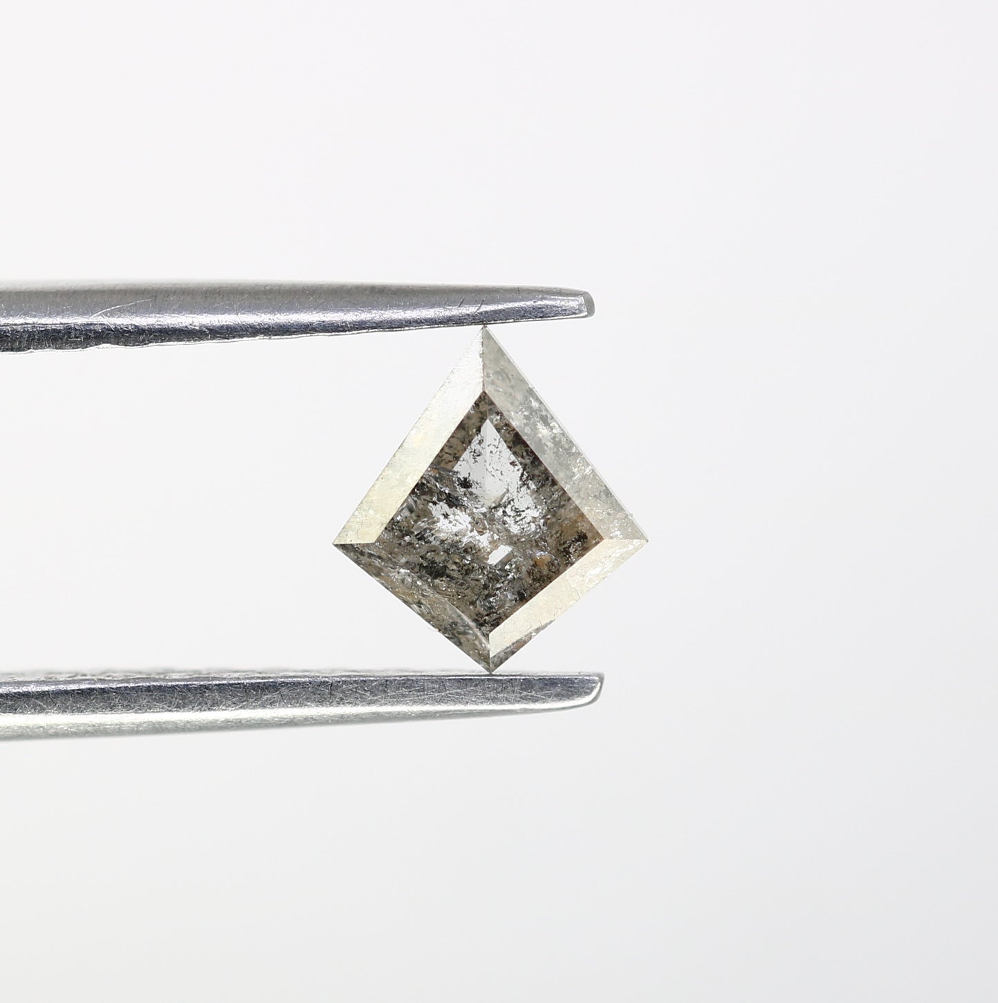 0.55 CT Kite Shape Salt And Pepper 6.30 MM Loose Diamond For Wedding Ring - JayKrishna Diamond