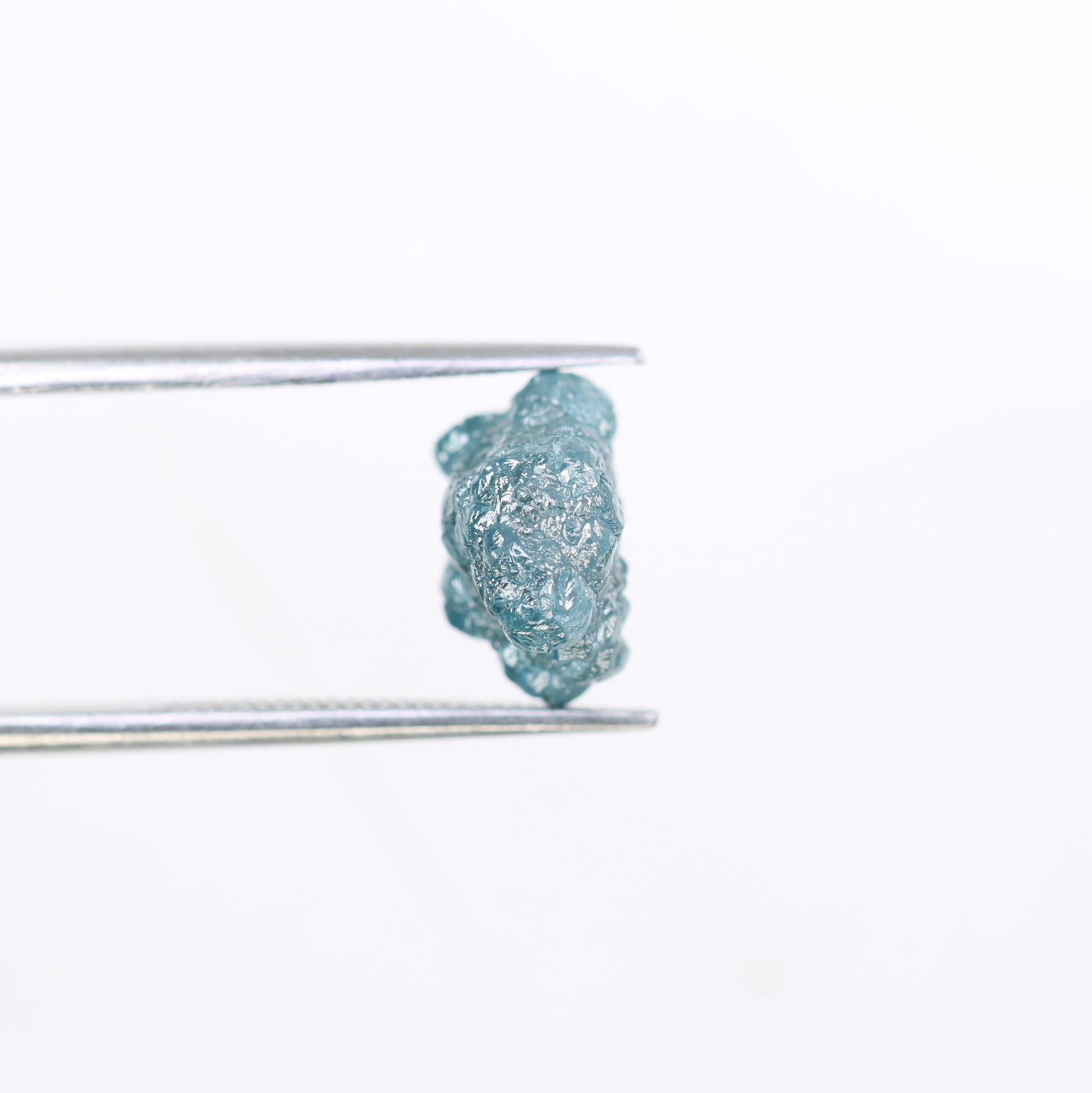 3.59 CT Irregular Cut Blue Rough Raw Natural Diamond For Engagement Ring - JayKrishna Diamond