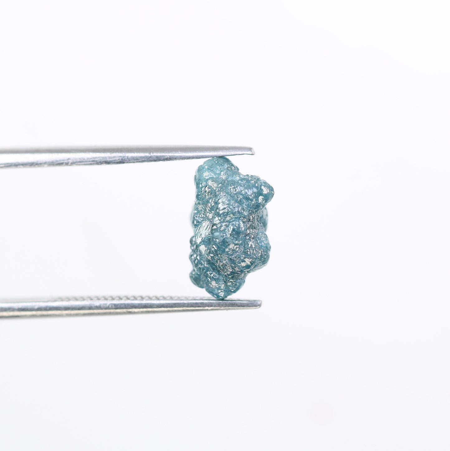 3.59 CT Irregular Cut Blue Rough Raw Natural Diamond For Engagement Ring - JayKrishna Diamond