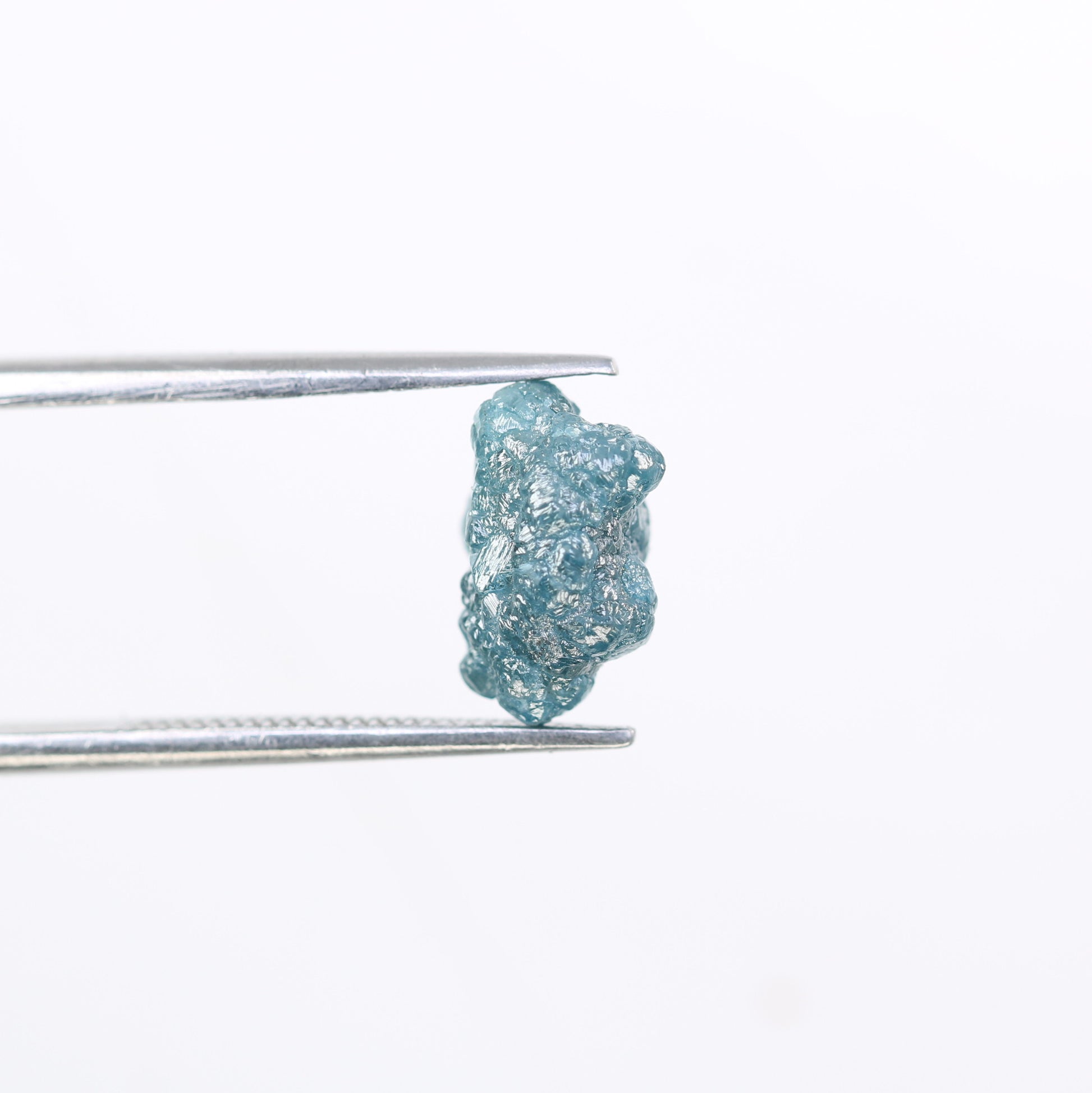 3.59 CT Irregular Cut Blue Rough Raw Natural Diamond For Engagement Ring - JayKrishna Diamond