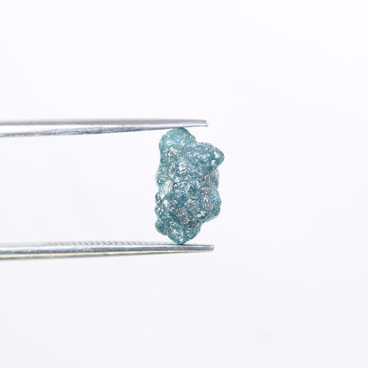 3.59 CT Irregular Cut Blue Rough Raw Natural Diamond For Engagement Ring - JayKrishna Diamond