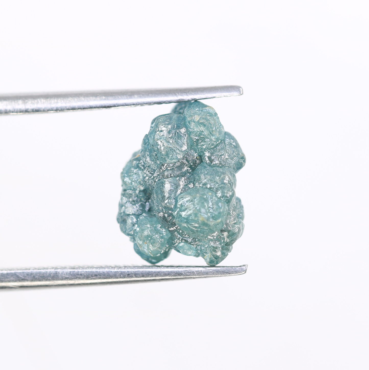 3.18 CT Blue Rough Raw Irregular Cut Diamond For Engagement Ring - JayKrishna Diamond