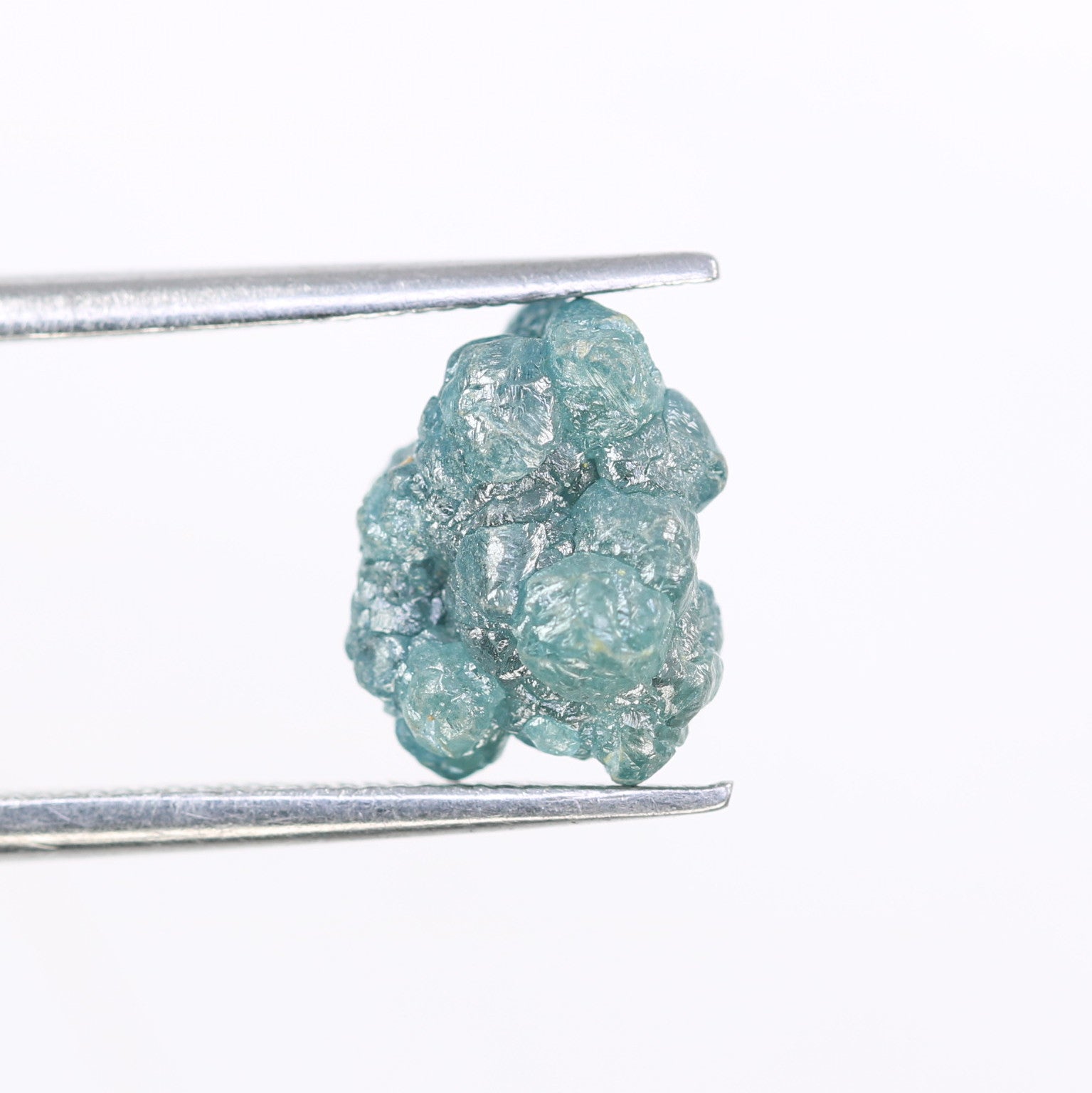 3.18 CT Blue Rough Raw Irregular Cut Diamond For Engagement Ring - JayKrishna Diamond