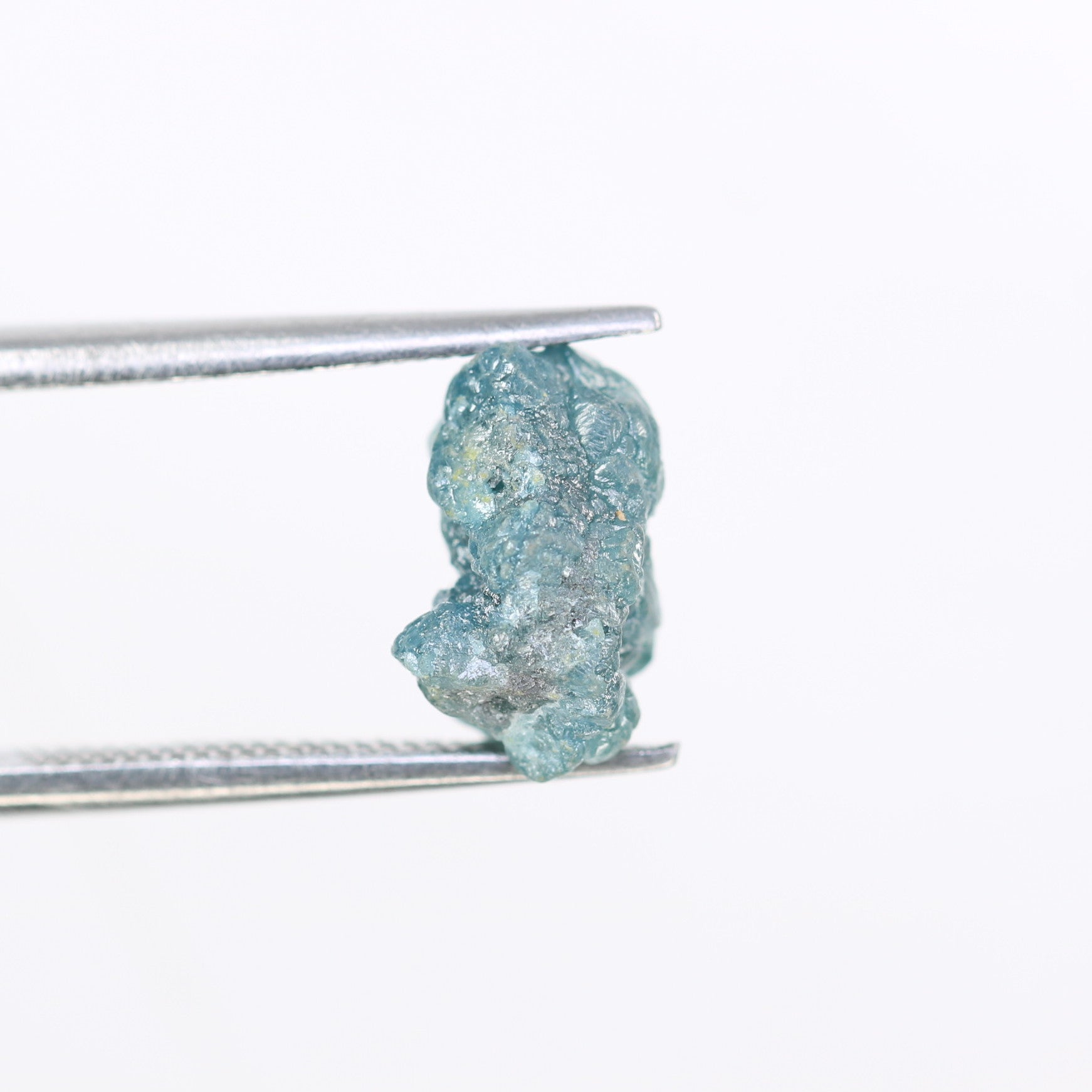 3.18 CT Blue Rough Raw Irregular Cut Diamond For Engagement Ring - JayKrishna Diamond