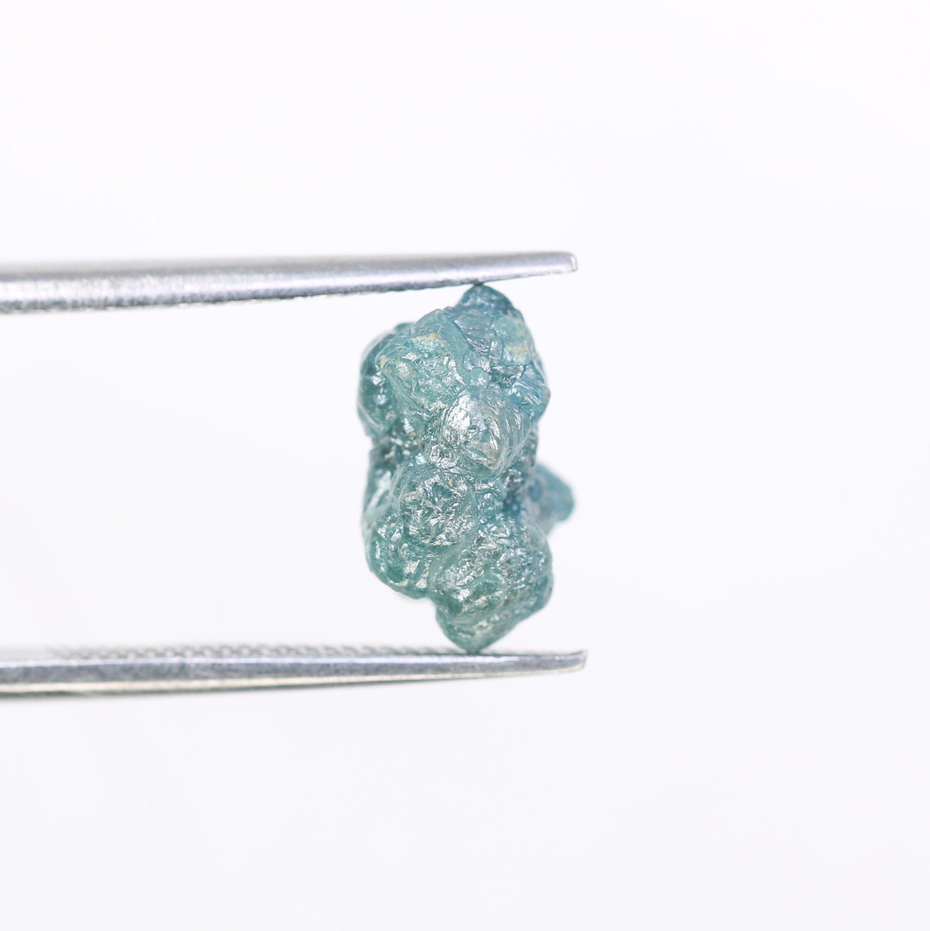 3.18 CT Blue Rough Raw Irregular Cut Diamond For Engagement Ring - JayKrishna Diamond