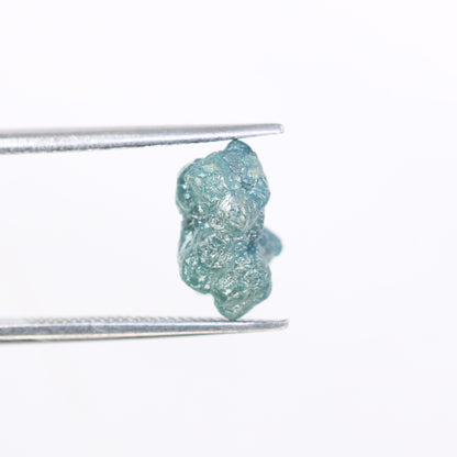 3.18 CT Blue Rough Raw Irregular Cut Diamond For Engagement Ring - JayKrishna Diamond