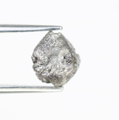 1.72 CT Rough Grey Natural Irregular Cut Raw Diamond For Engagement Ring - JayKrishna Diamond