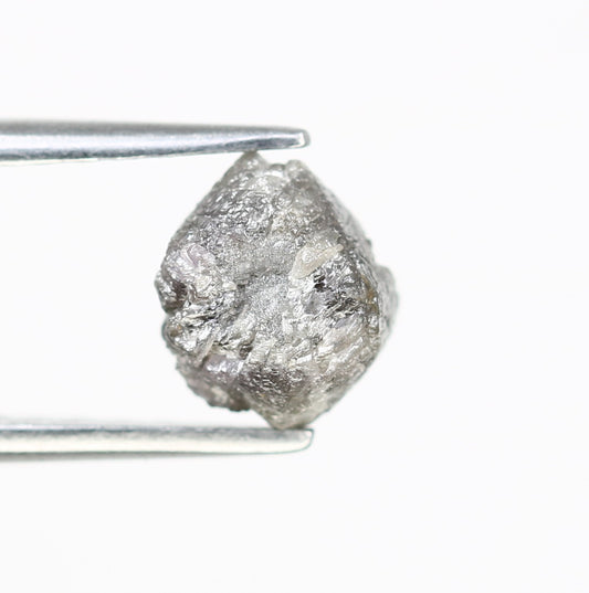 1.72 CT Rough Grey Natural Irregular Cut Raw Diamond For Engagement Ring - JayKrishna Diamond