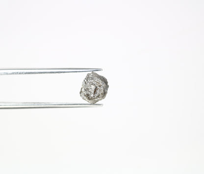 1.72 CT Rough Grey Natural Irregular Cut Raw Diamond For Engagement Ring - JayKrishna Diamond