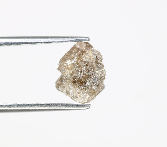 1.48 CT Light Brown Rough Raw Uncut Diamond For Engagement Ring - JayKrishna Diamond