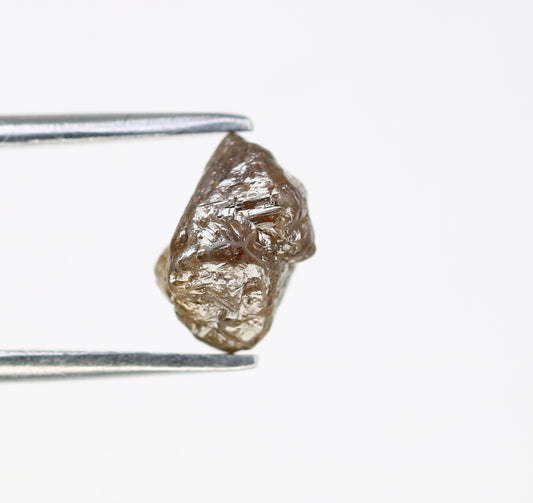 1.31 CT Rough Grey Irregular Cut Raw Diamond For Engagement Ring - JayKrishna Diamond