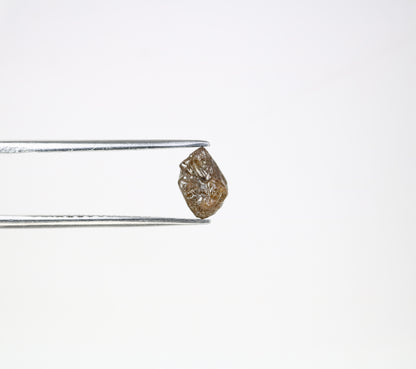 1.31 CT Rough Grey Irregular Cut Raw Diamond For Engagement Ring - JayKrishna Diamond