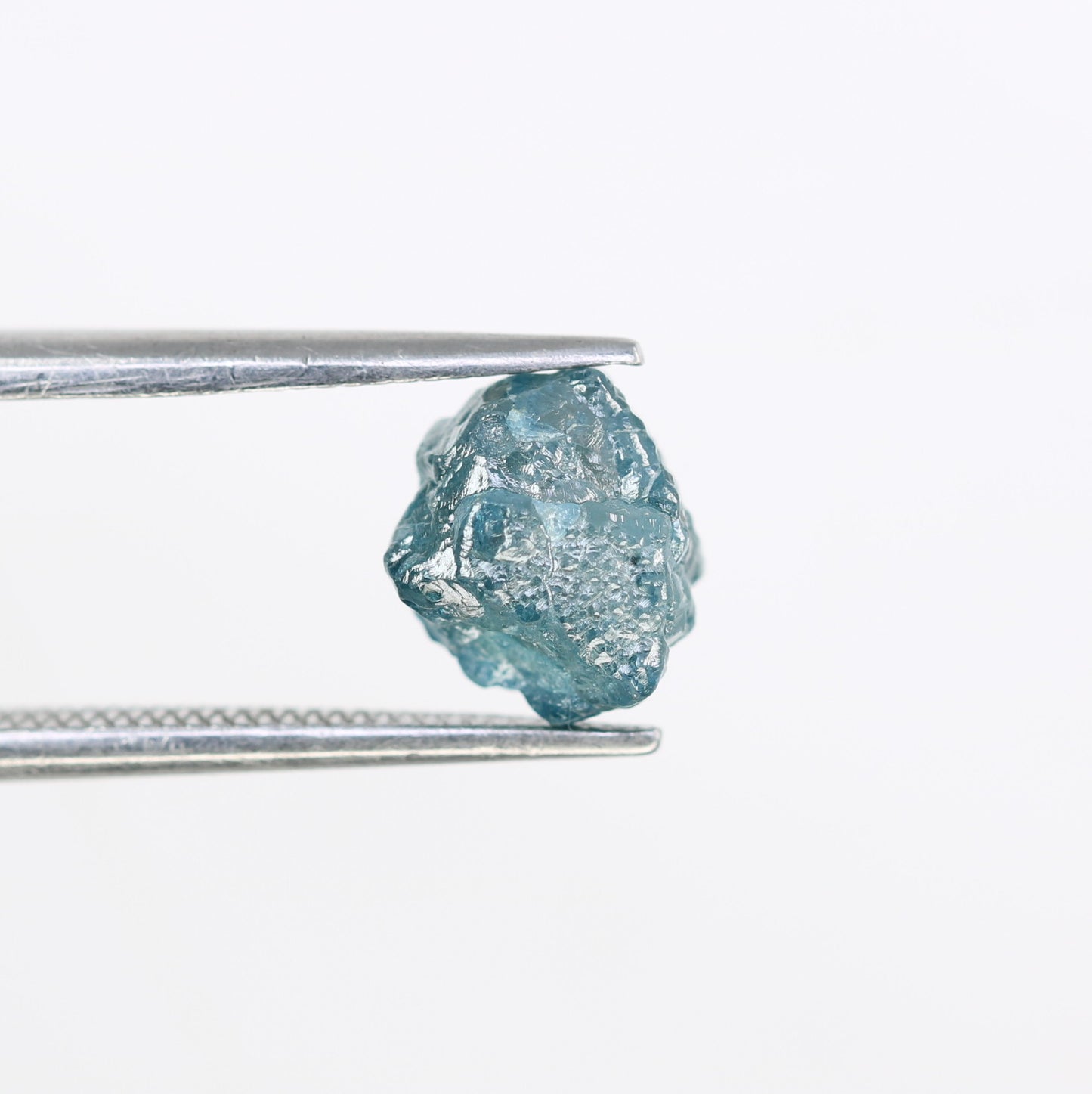 3.09 CT Raw Irregular Cut Rough Blue Diamond For Engagement Ring - JayKrishna Diamond