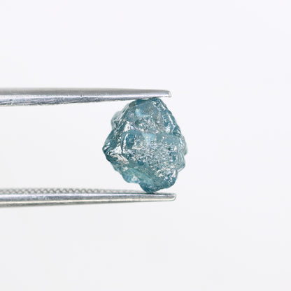 3.09 CT Raw Irregular Cut Rough Blue Diamond For Engagement Ring - JayKrishna Diamond