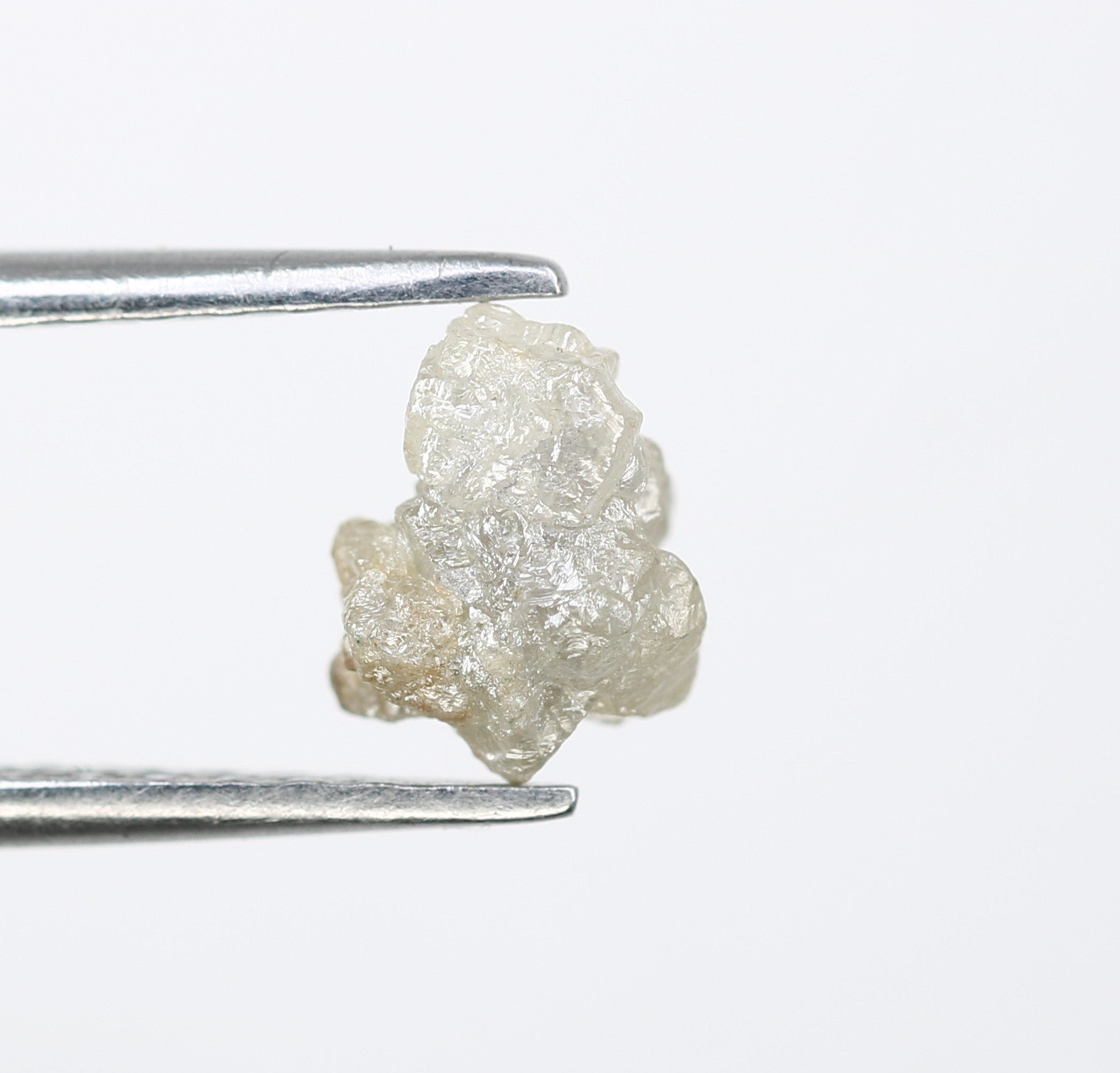 1.28 CT Uncut Raw Rough Grey Loose Diamond For Engagement Ring - JayKrishna Diamond