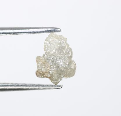 1.28 CT Uncut Raw Rough Grey Loose Diamond For Engagement Ring - JayKrishna Diamond