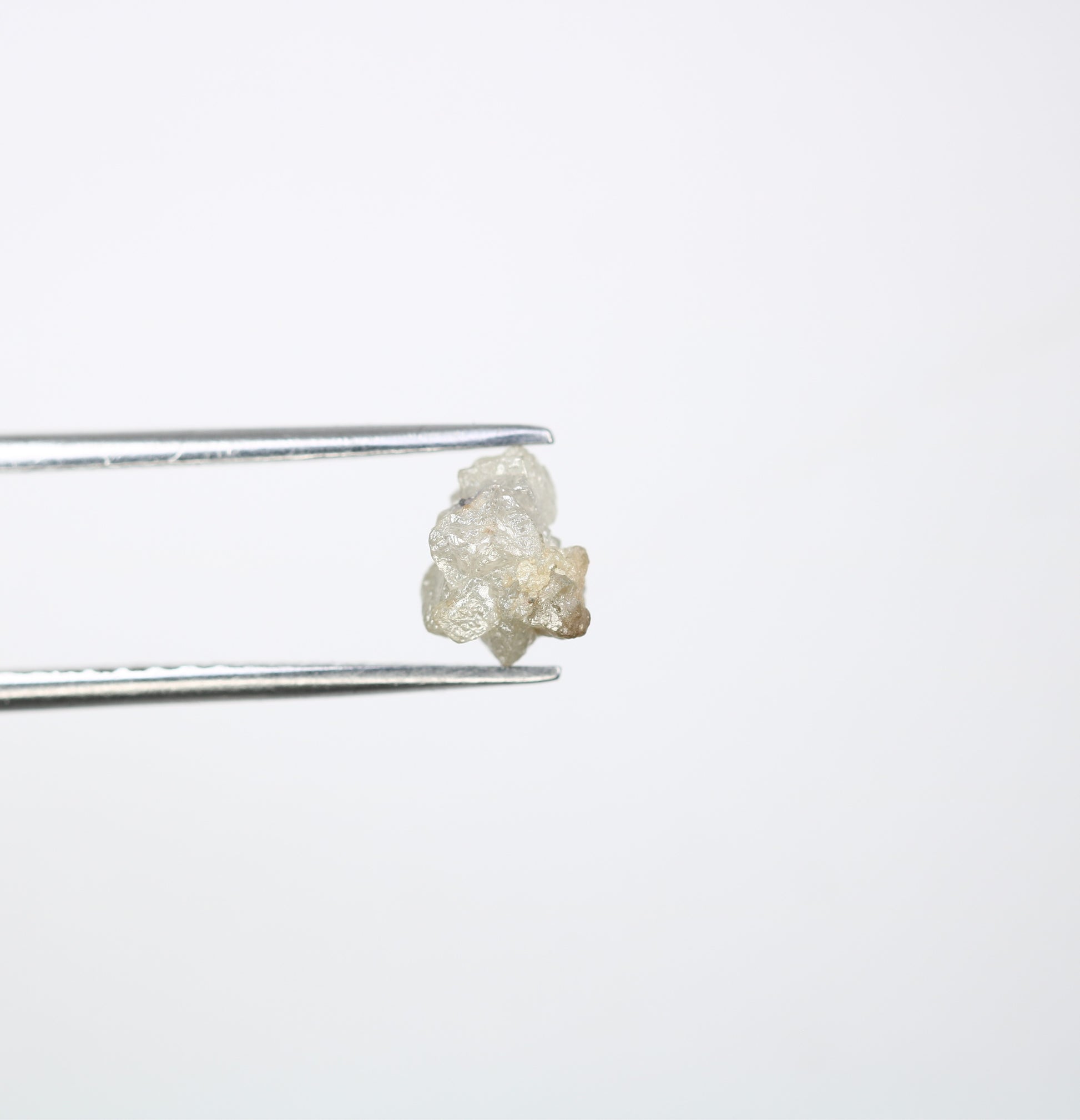 1.28 CT Uncut Raw Rough Grey Loose Diamond For Engagement Ring - JayKrishna Diamond