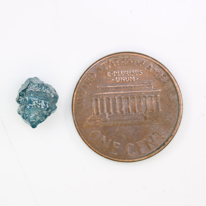 3.09 CT Raw Irregular Cut Rough Blue Diamond For Engagement Ring - JayKrishna Diamond