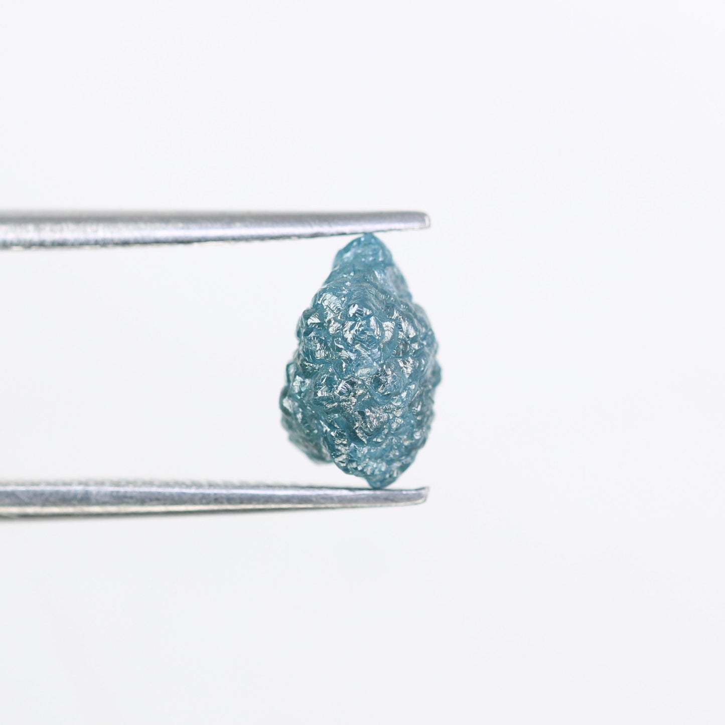 1.98 CT Rough Irregular Cut Blue Raw Diamond For Wedding Ring - JayKrishna Diamond