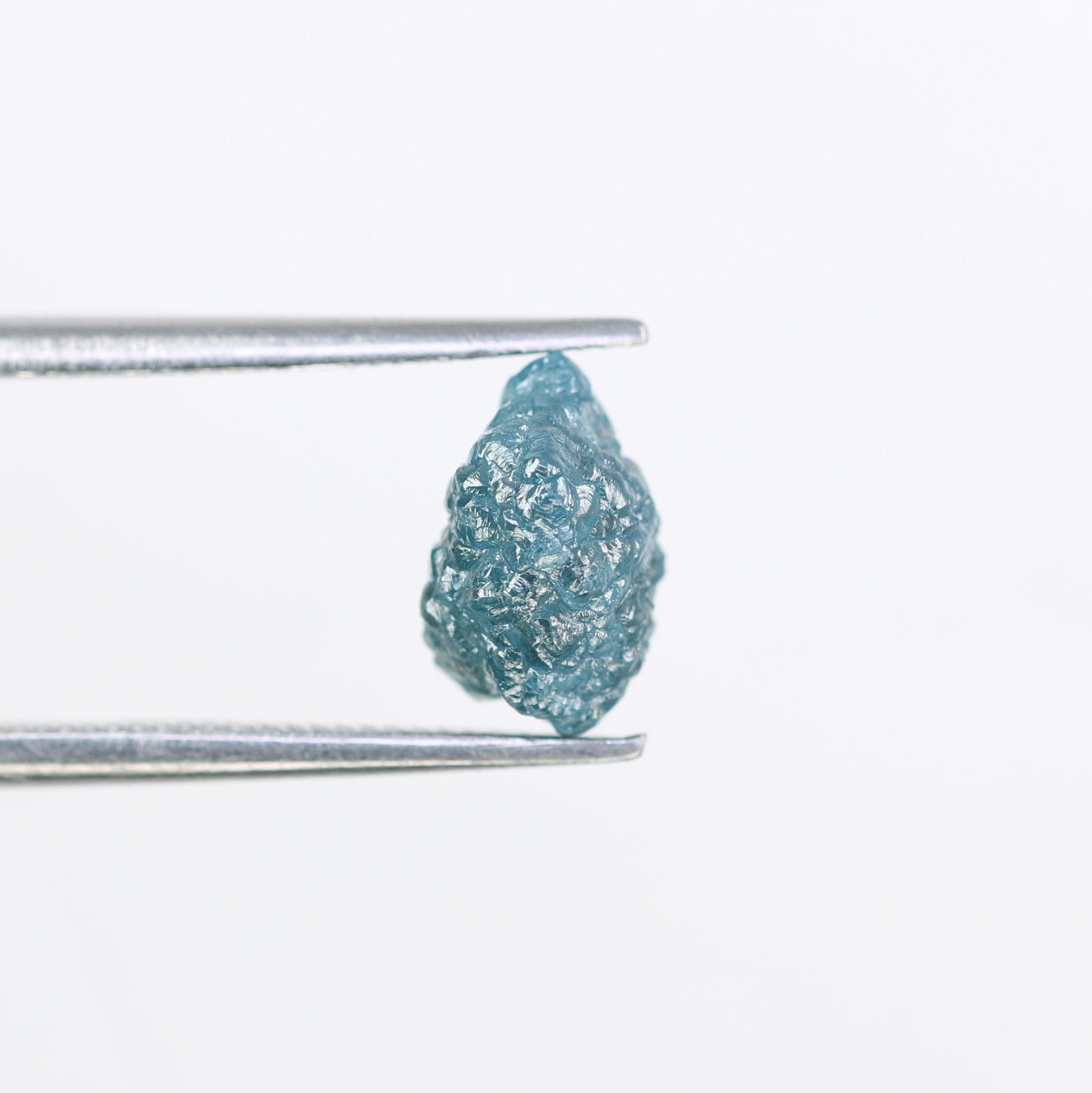 1.98 CT Rough Irregular Cut Blue Raw Diamond For Wedding Ring - JayKrishna Diamond