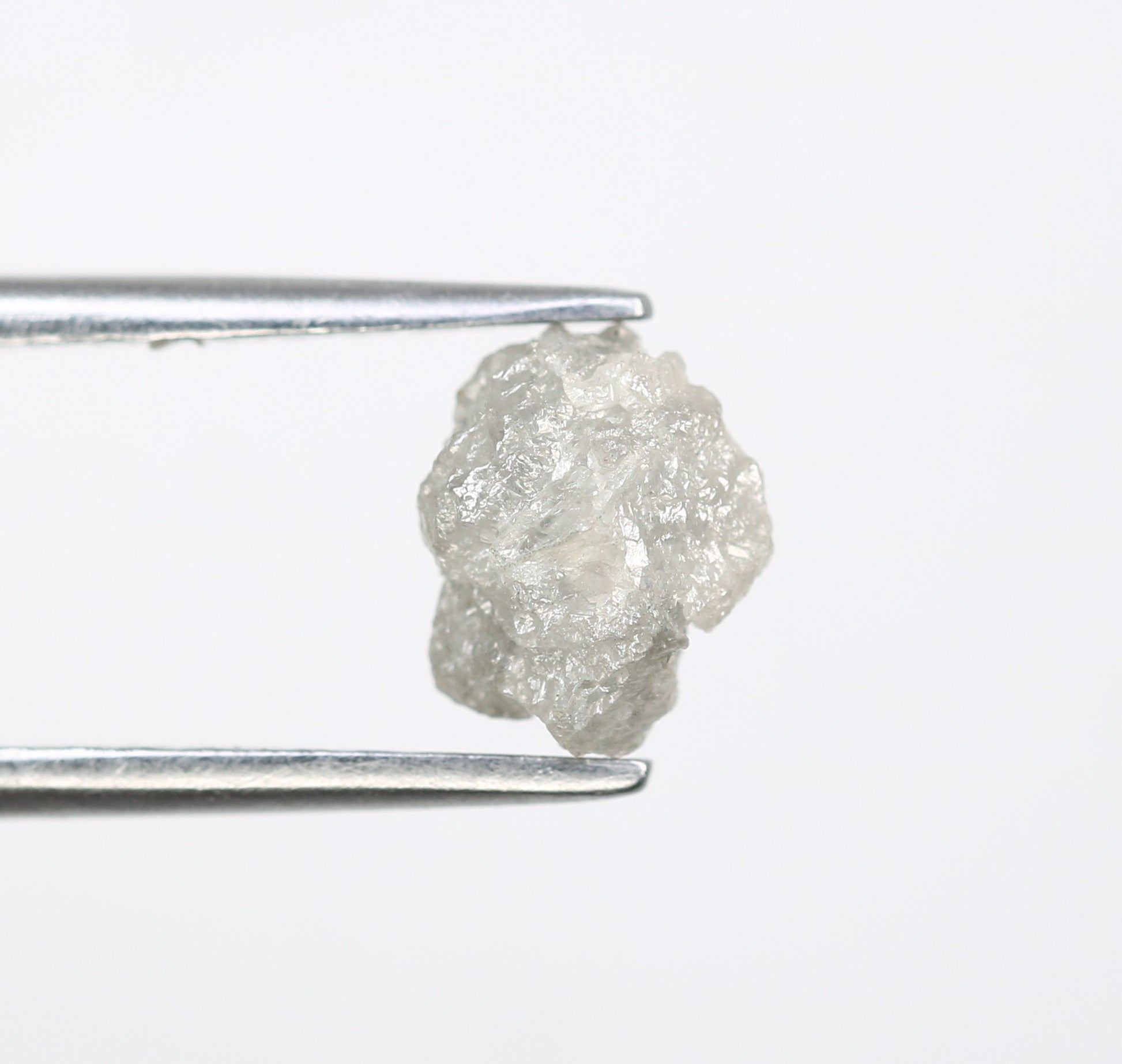 1.32 CT Irregular Cut Grey Raw Rough Diamond For Engagement Ring - JayKrishna Diamond