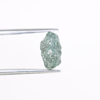 3.19 CT Raw Blue Rough Uncut Diamond For Engagement Ring, Her Gift - JayKrishna Diamond