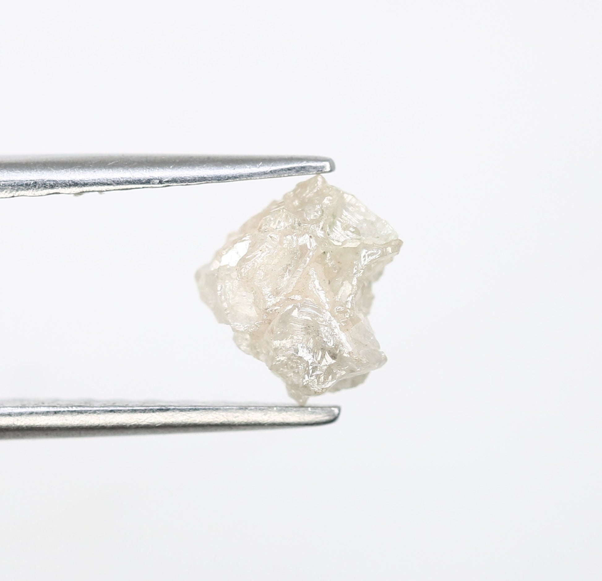 1.29 CT Natural Rough Raw White Uncut Diamond For Engagement Ring - JayKrishna Diamond