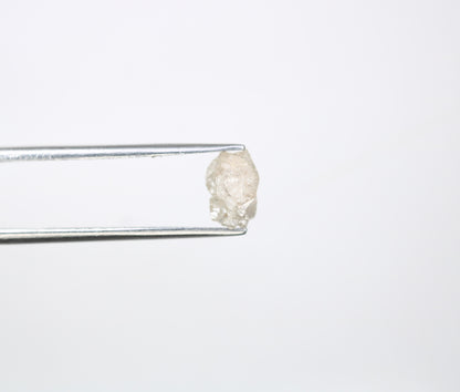 1.29 CT Natural Rough Raw White Uncut Diamond For Engagement Ring - JayKrishna Diamond