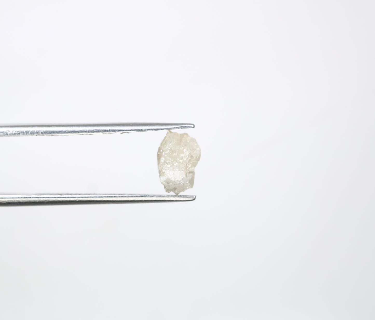 1.29 CT Natural Rough Raw White Uncut Diamond For Engagement Ring - JayKrishna Diamond