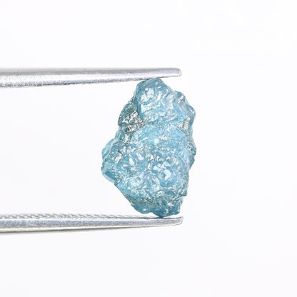 2.19 CT Rough Raw Blue Uncut Diamond For Engagement Ring - JayKrishna Diamond