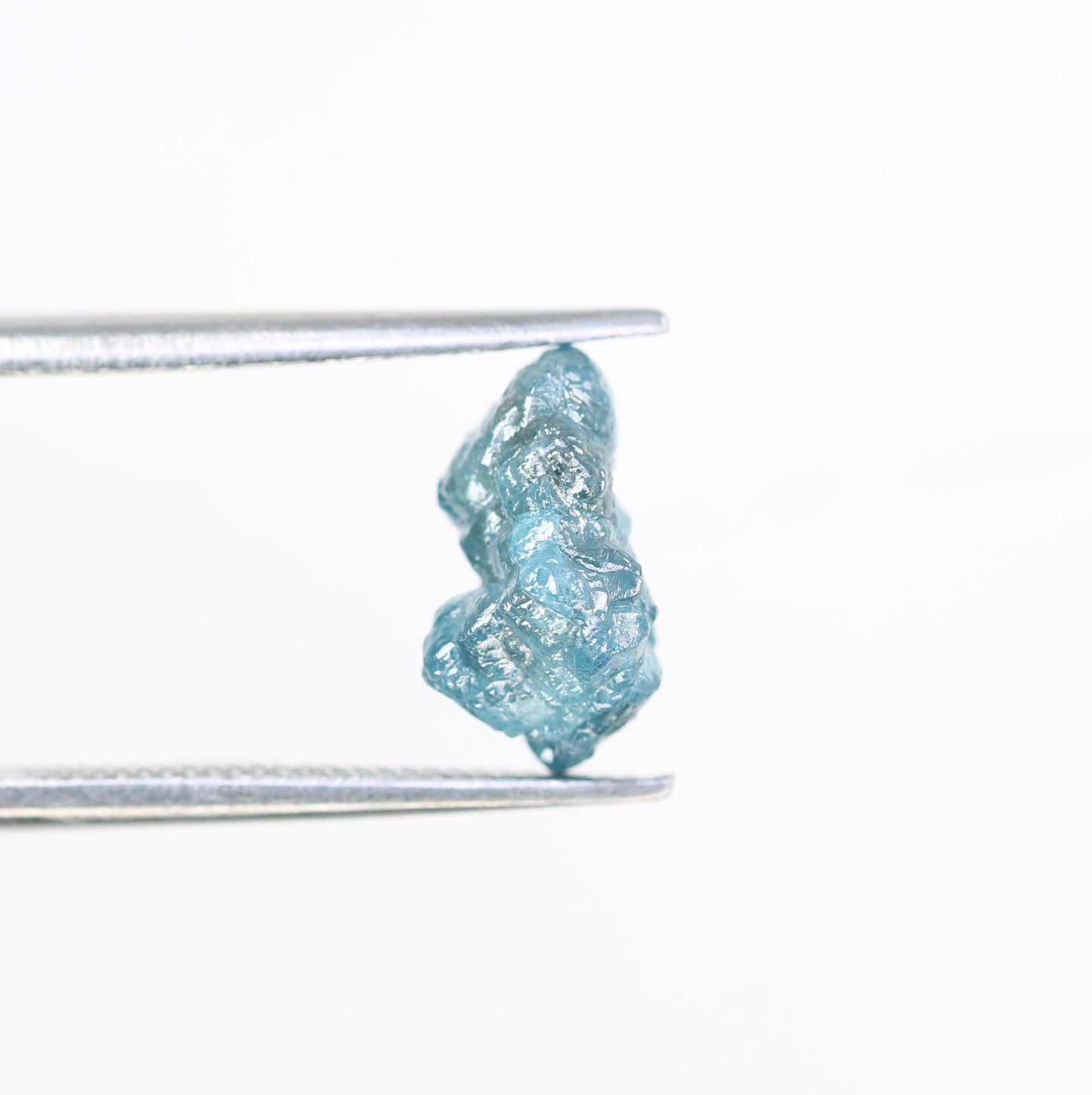 2.19 CT Rough Raw Blue Uncut Diamond For Engagement Ring - JayKrishna Diamond