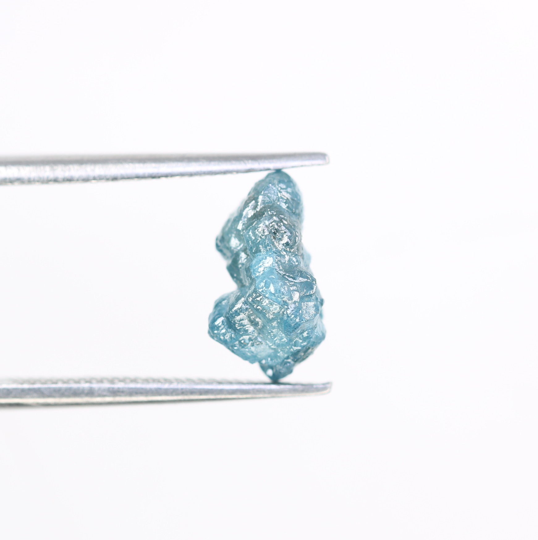 2.19 CT Rough Raw Blue Uncut Diamond For Engagement Ring - JayKrishna Diamond