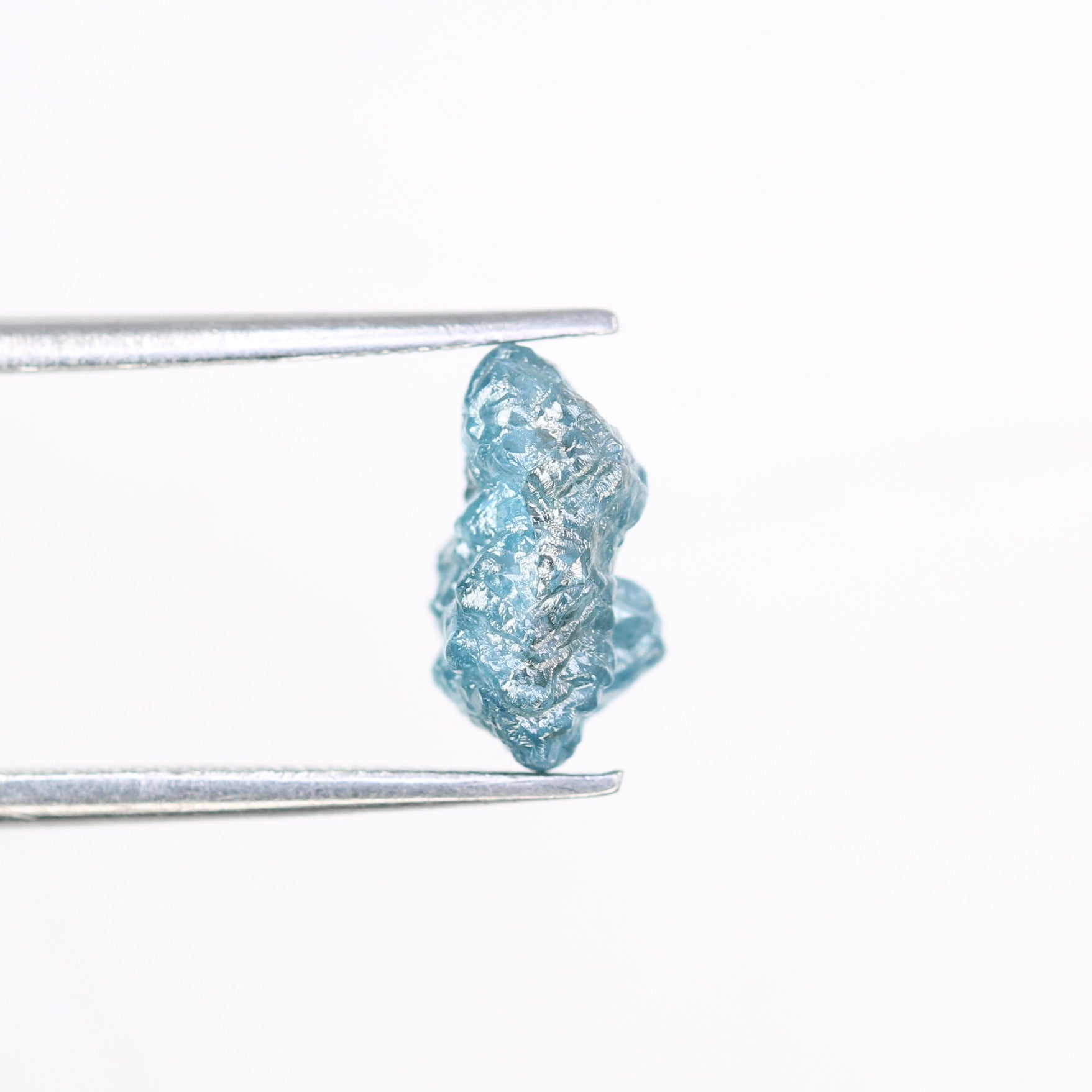 2.19 CT Rough Raw Blue Uncut Diamond For Engagement Ring - JayKrishna Diamond