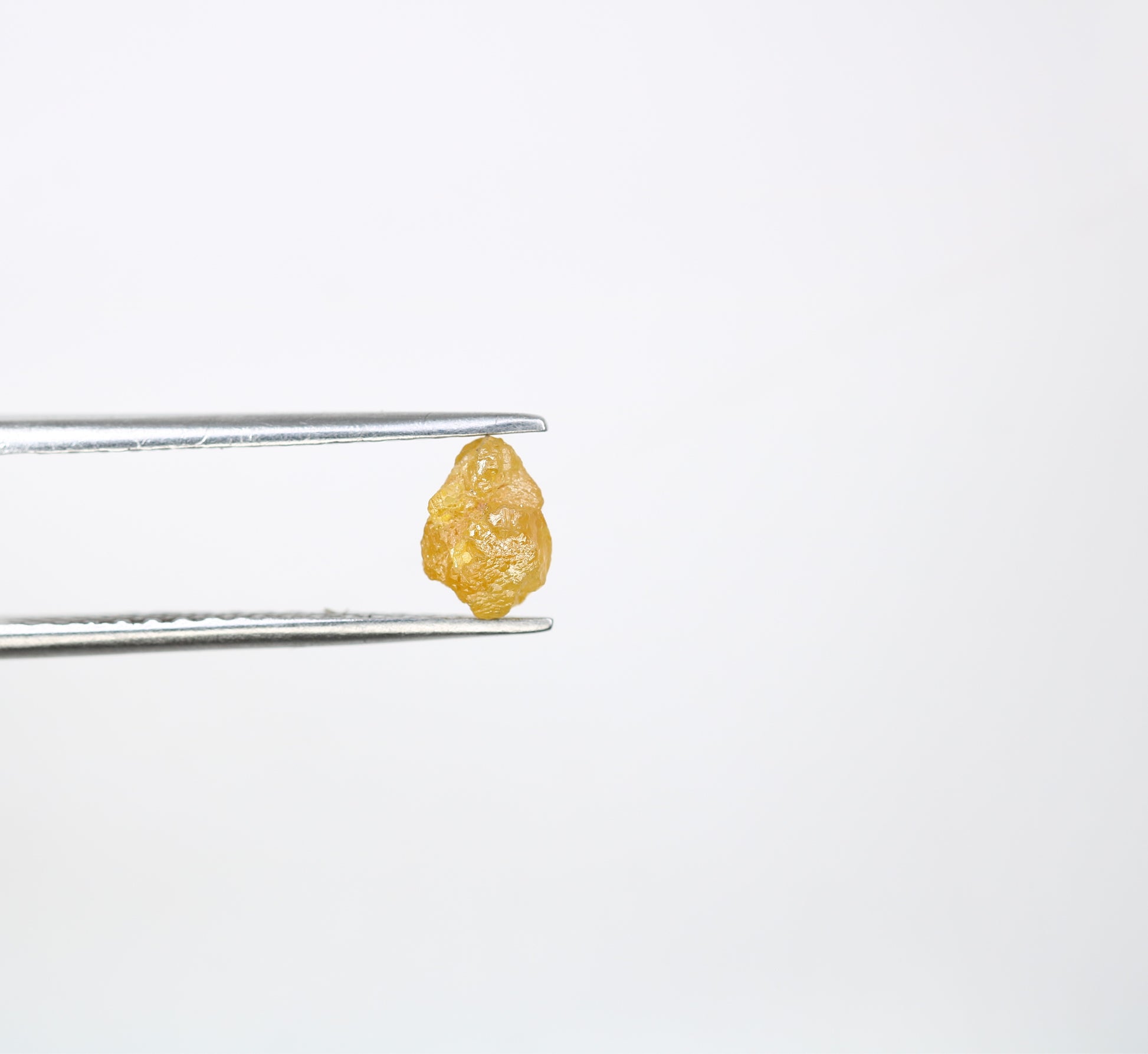 1.05 CT 6.20 MM Rough Yellow Irregular Cut Raw Diamond For Engagement Ring - JayKrishna Diamond