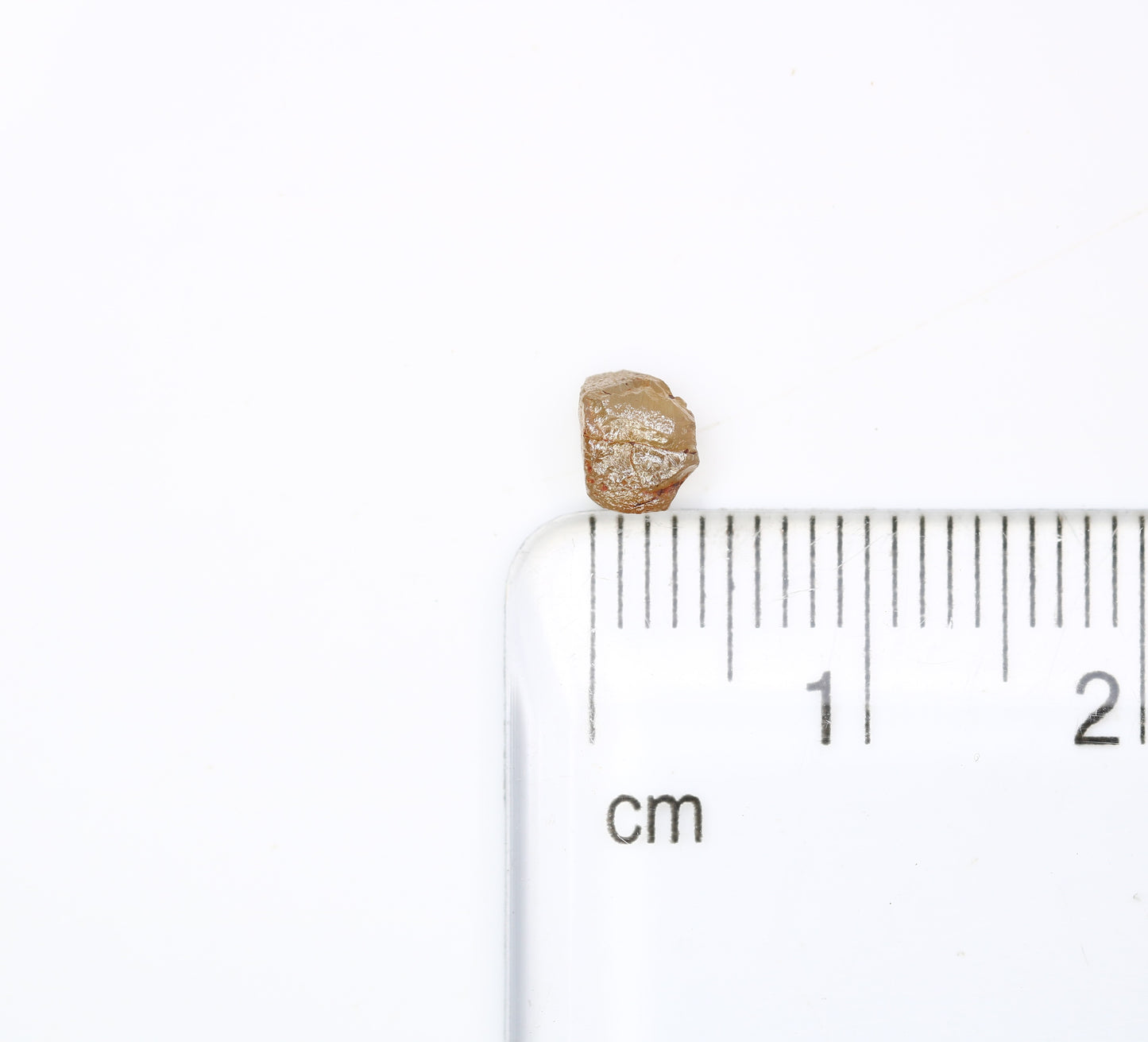 0.60 CT Uncut Natural Rough Peach Raw Diamond for a Distinctive Promise Ring: Thoughtful Jewelry Gift Option - JayKrishna Diamond