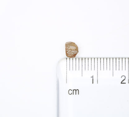 0.60 CT Uncut Natural Rough Peach Raw Diamond for a Distinctive Promise Ring: Thoughtful Jewelry Gift Option - JayKrishna Diamond