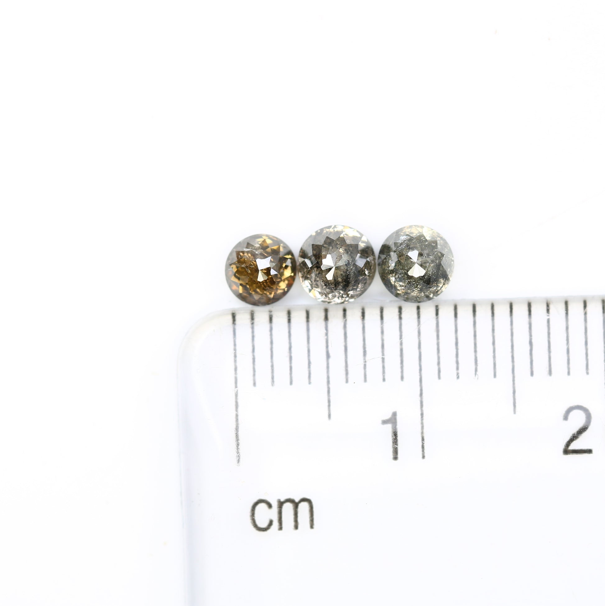 1.17 Carat Brown Color Natural Loose Round Rose Cut Diamond For Galaxy Ring - JayKrishna Diamond