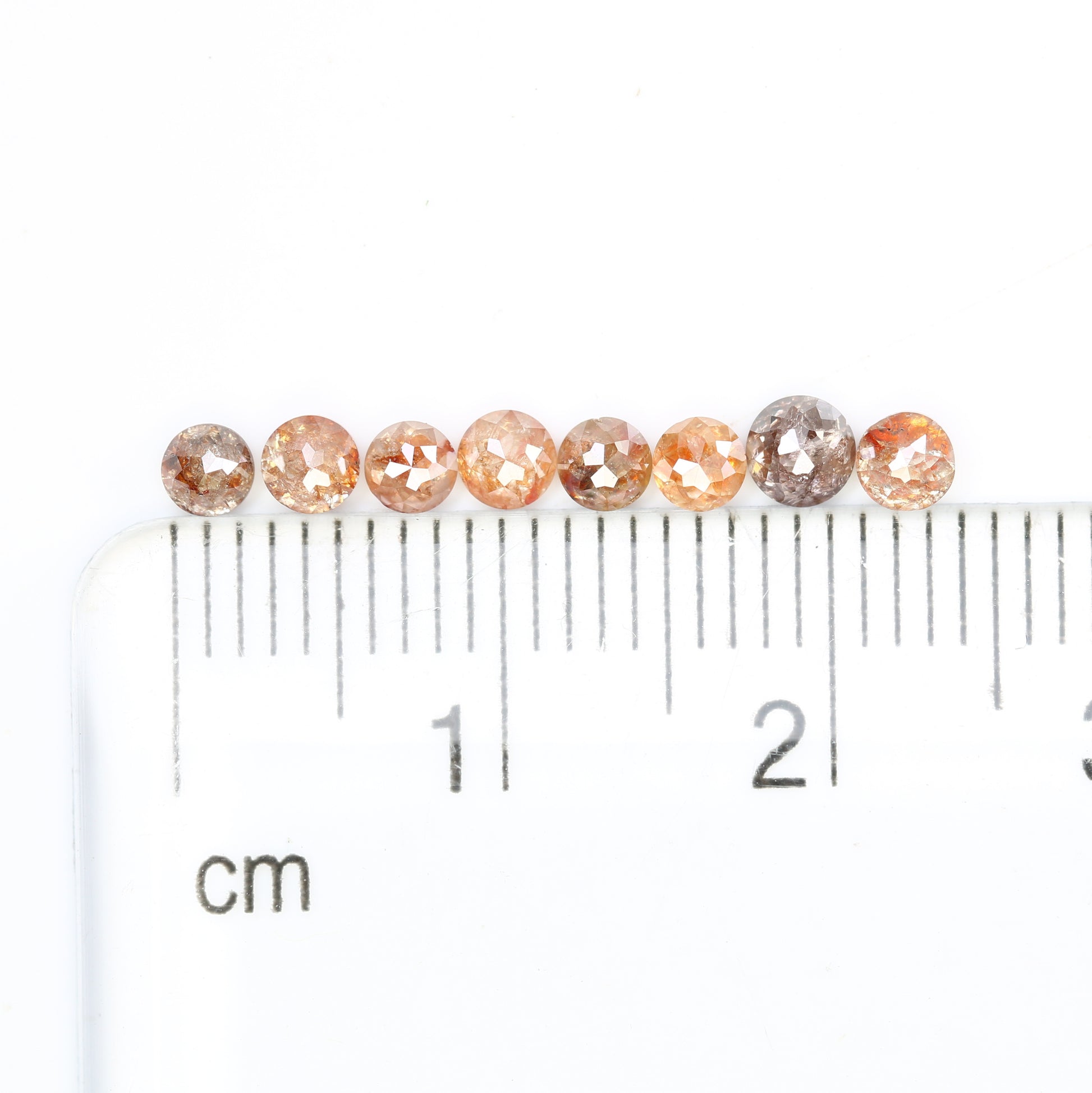 1.27 Carat Fancy Red Color Loose Round Rose Cut Diamond For Promise Ring - JayKrishna Diamond