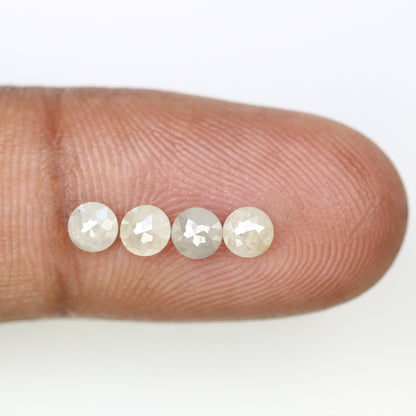1.14 Carat Loose White Color Loose Round Rose Cut Diamond For Wedding Ring - JayKrishna Diamond