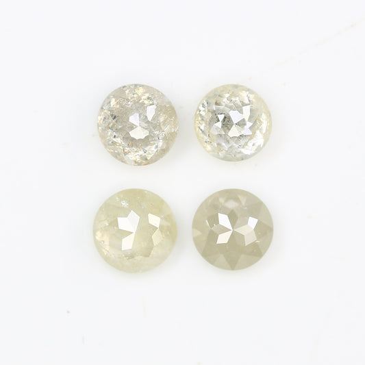 1.09 Carat Grey Color Loose Natural Round Rose Cut Diamond For Wedding Ring - JayKrishna Diamond