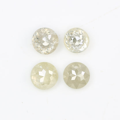 1.09 Carat Grey Color Loose Natural Round Rose Cut Diamond For Wedding Ring - JayKrishna Diamond