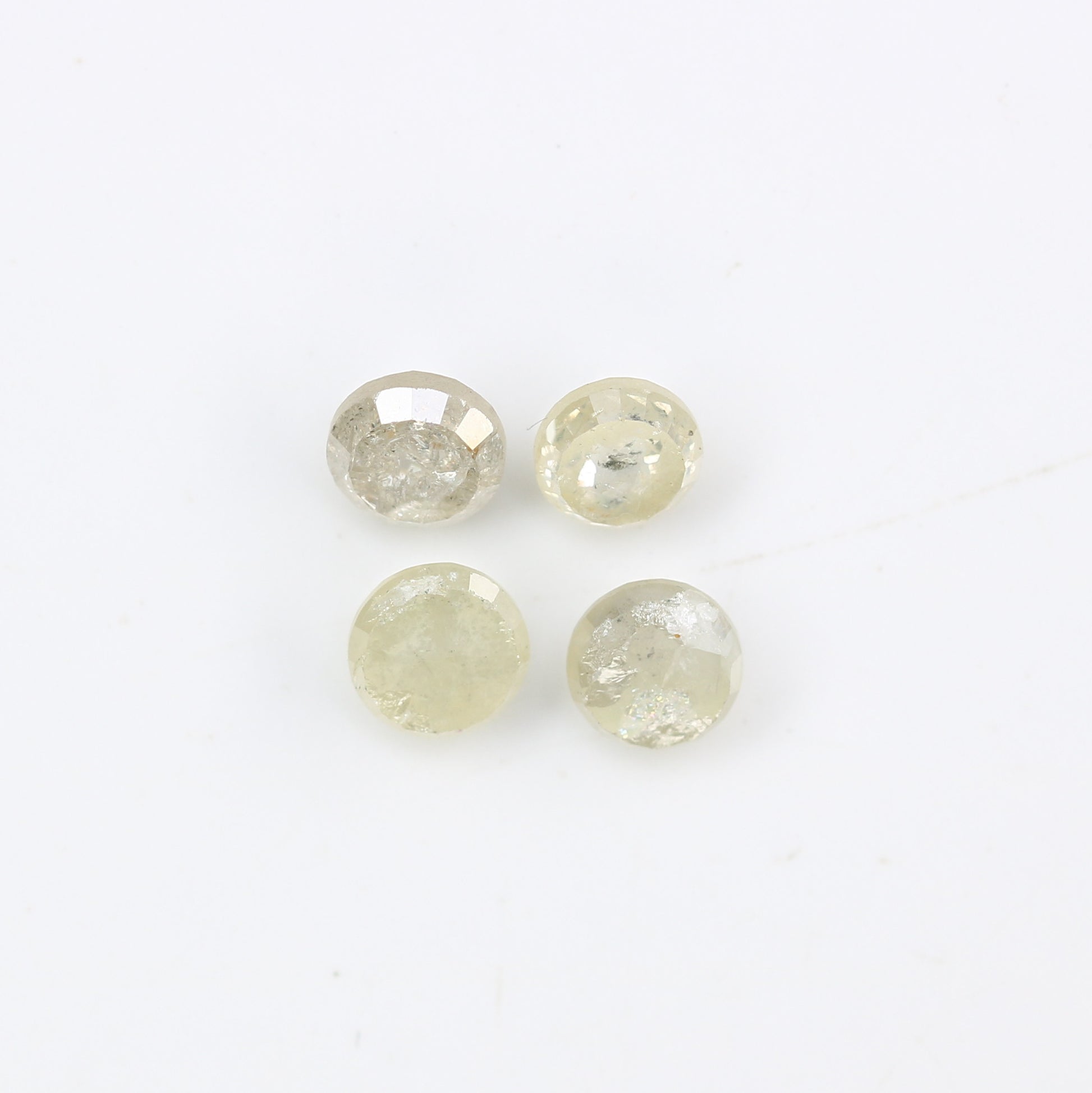 1.09 Carat Grey Color Loose Natural Round Rose Cut Diamond For Wedding Ring - JayKrishna Diamond