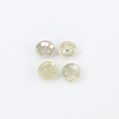1.09 Carat Grey Color Loose Natural Round Rose Cut Diamond For Wedding Ring - JayKrishna Diamond