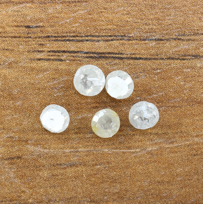 1.17 Carat White Color Natural Loose Antique Round Rose Cut Diamond For Galaxy Ring - JayKrishna Diamond