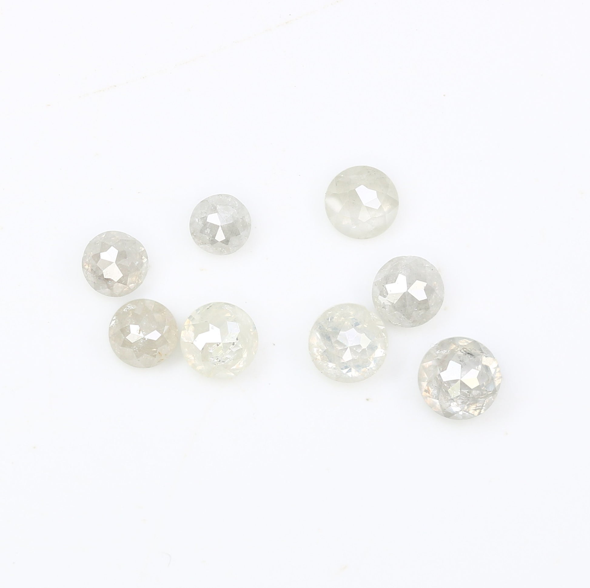 0.75 Carat Round Rose Cut Loose Natural White Diamond For Diamond Jewelry - JayKrishna Diamond