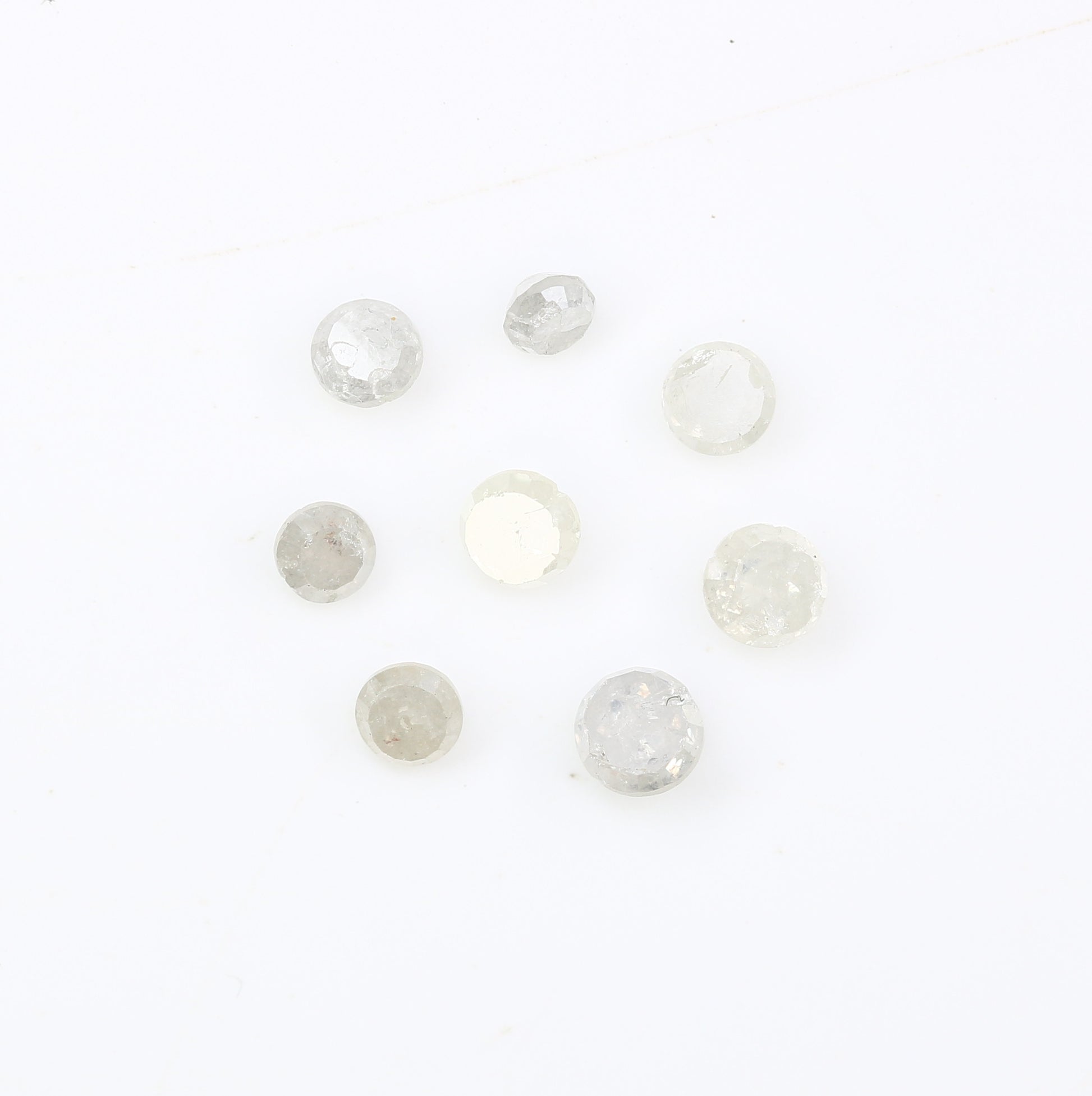 0.75 Carat Round Rose Cut Loose Natural White Diamond For Diamond Jewelry - JayKrishna Diamond