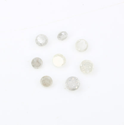 0.75 Carat Round Rose Cut Loose Natural White Diamond For Diamond Jewelry - JayKrishna Diamond