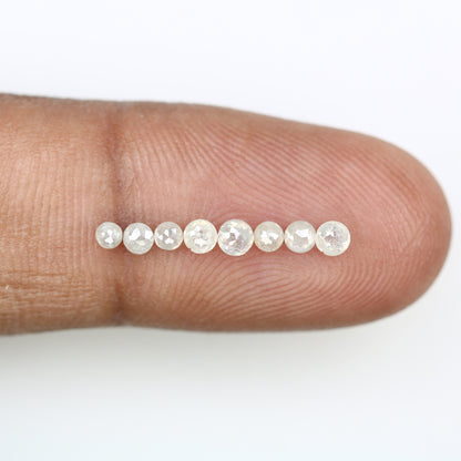 0.75 Carat Round Rose Cut Loose Natural White Diamond For Diamond Jewelry - JayKrishna Diamond