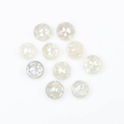 1.56 Carat White Color Natural Loose Round Rose Cut Diamond For Wedding Ring - JayKrishna Diamond